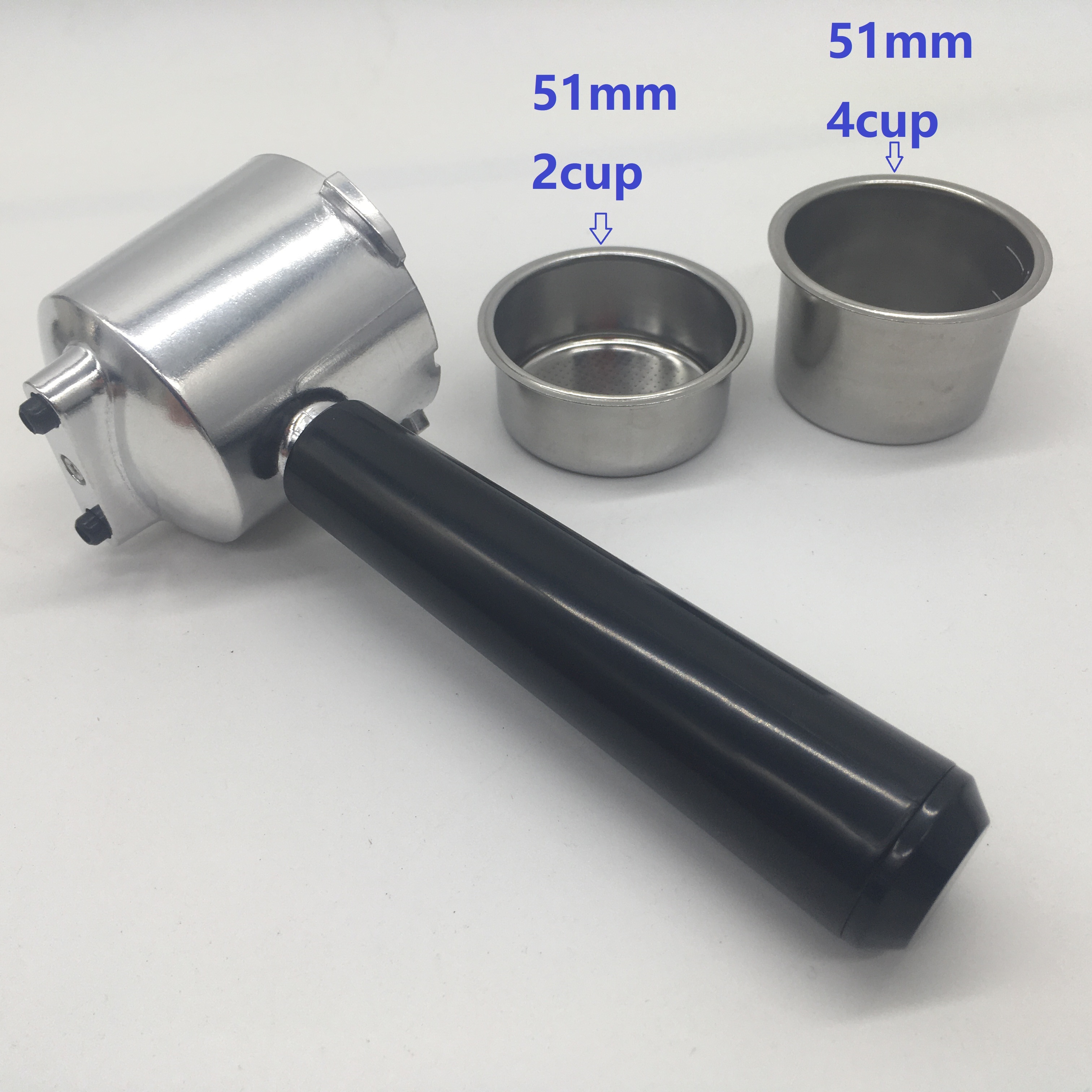 Coffee Equipment Wholesale - 51mm 4cup Portafilter 15-20bar Espresso coffee