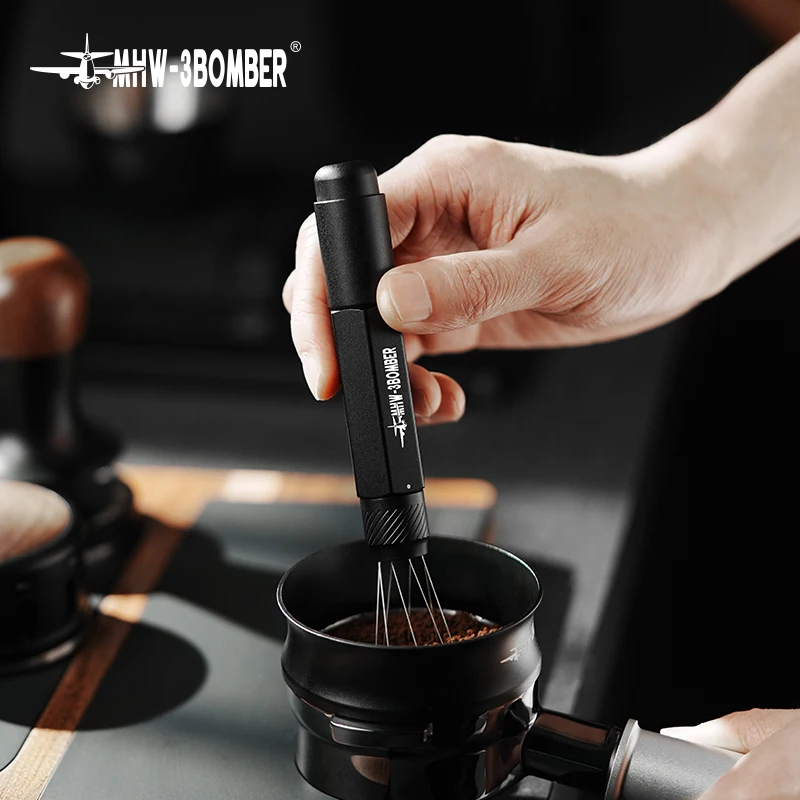 Coffee Distribution Tool - MHW-3BOMBER Coffee Distributor WDT Espresso Tool