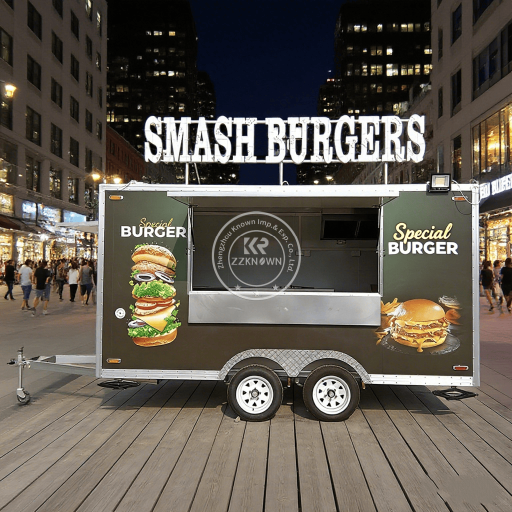 Coffee Equipment For Cafe - Coffee Trailer ISO Approved Compact Mobile