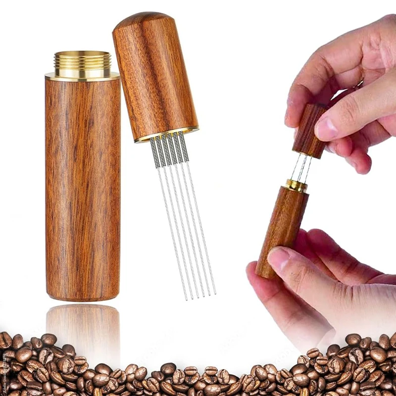 Coffee Distribution Tool - Coffee Tamper Stainless Steel 5/6 Needles