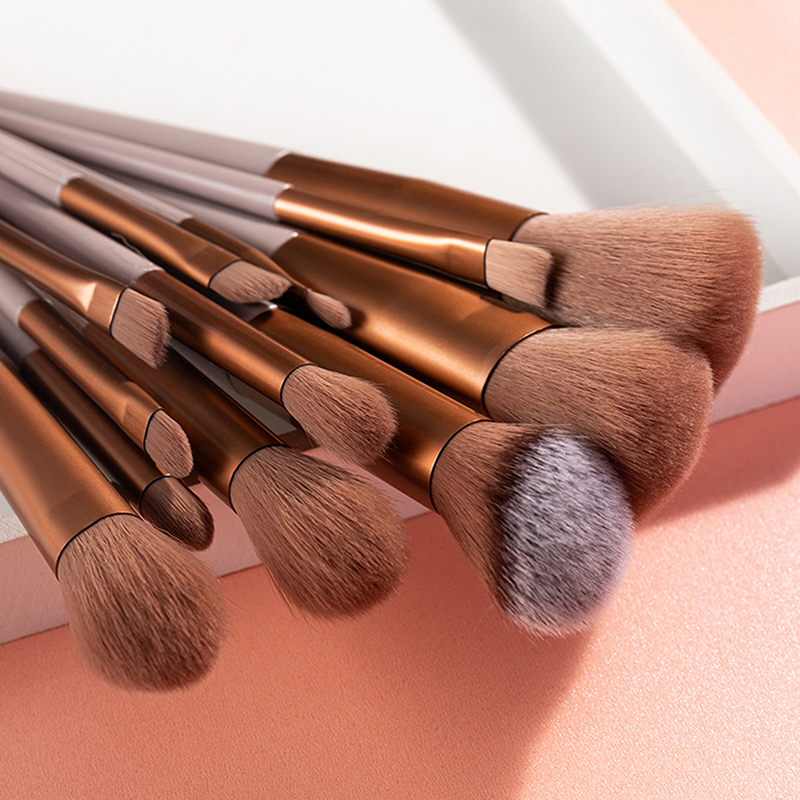 Group Head Brush - 13Pcs Professional Beauty Powder Blush Brush