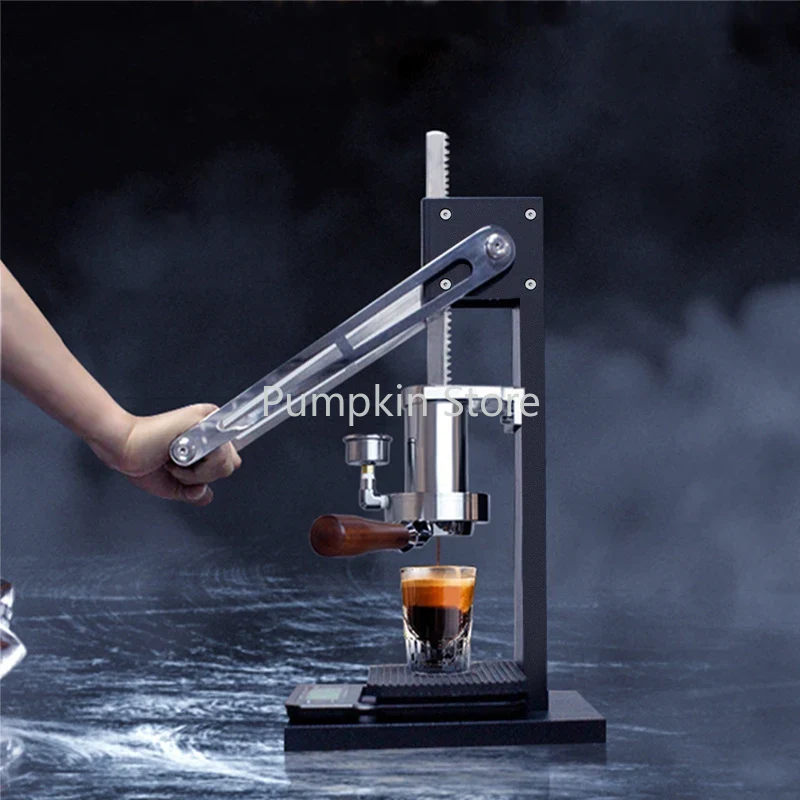 Pressure Gauge Espresso - Manual Espresso Maker Hand Press Coffee
