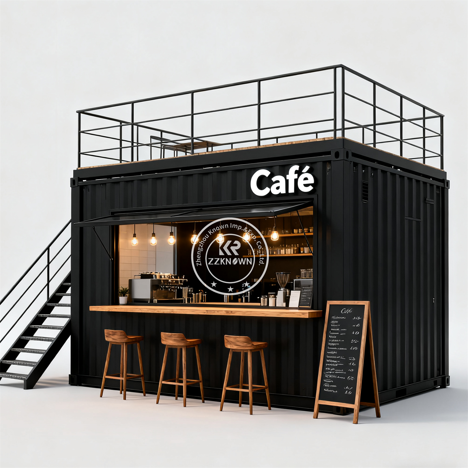 Coffee Equipment For Cafe - Prefab Fully Equipment Container Shop Bar