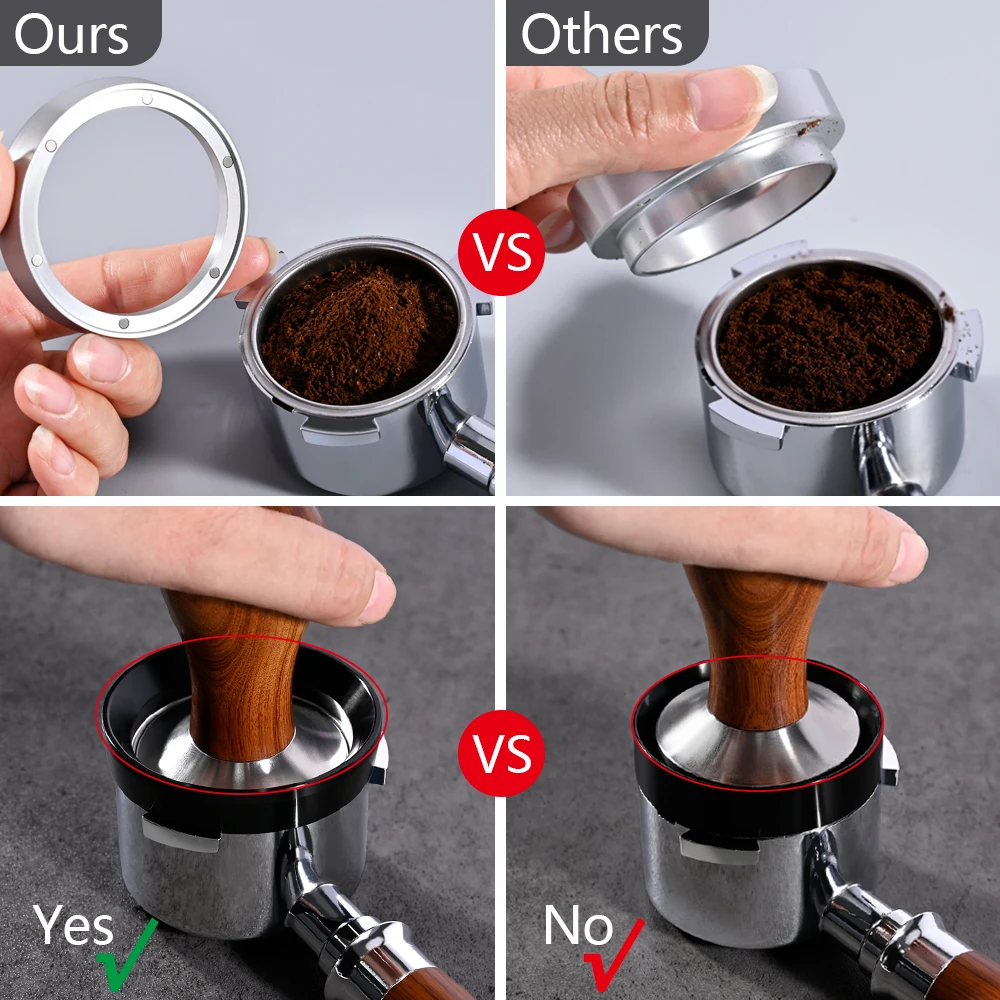 Dosing Funnel Ring - Espresso Coffee Replacement Dosing Ring Dosing