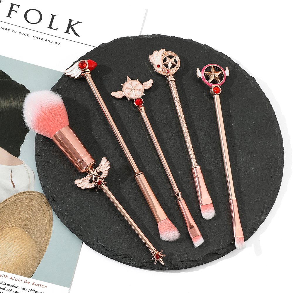 Sailor Moon Makeup Brushes Set - Group Head Brush reseña y precio