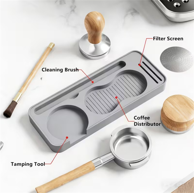 Silicone Espresso Tamping Stat - Coffee Distribution Tool reseña y precio