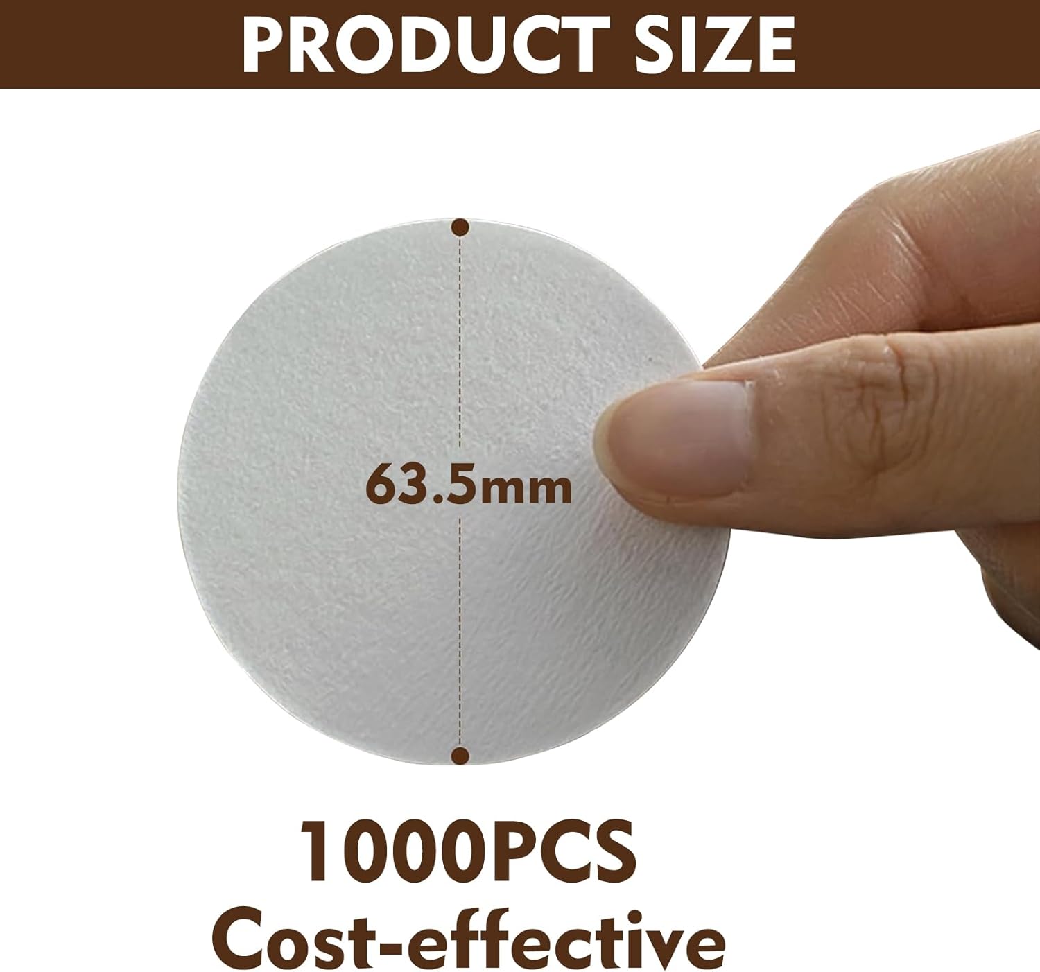 Round Coffee Filters, Compatib - Coffee Equipment Wholesale reseña y precio
