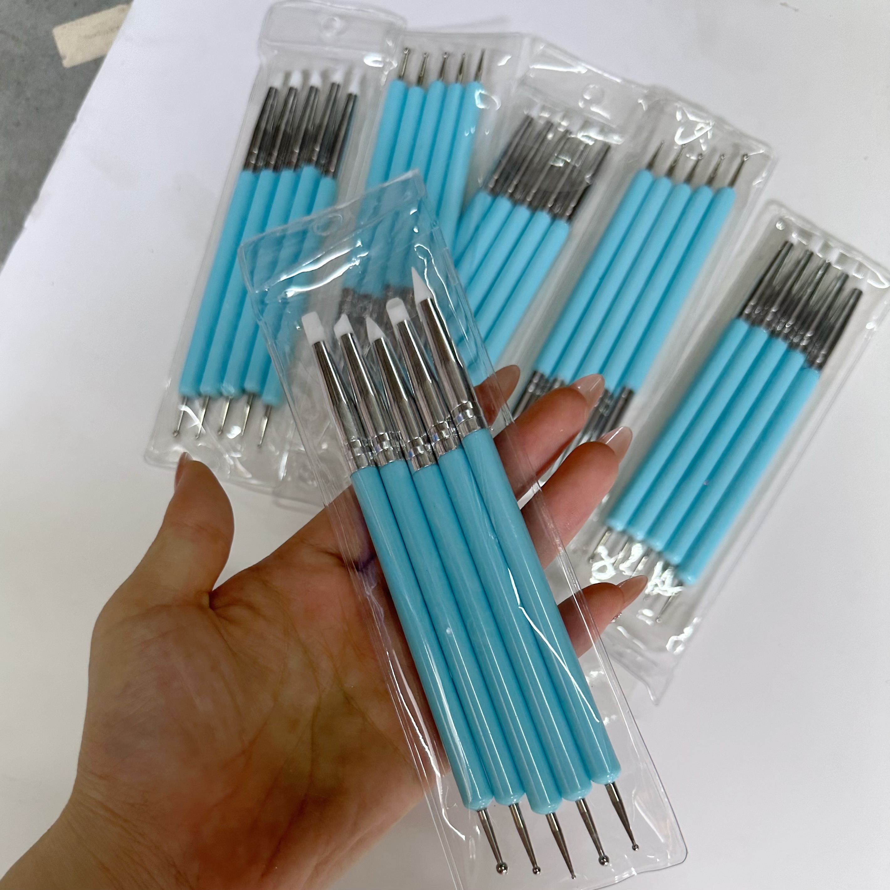 5pcs/Set Double-ended Silicone - Group Head Brush reseña y precio
