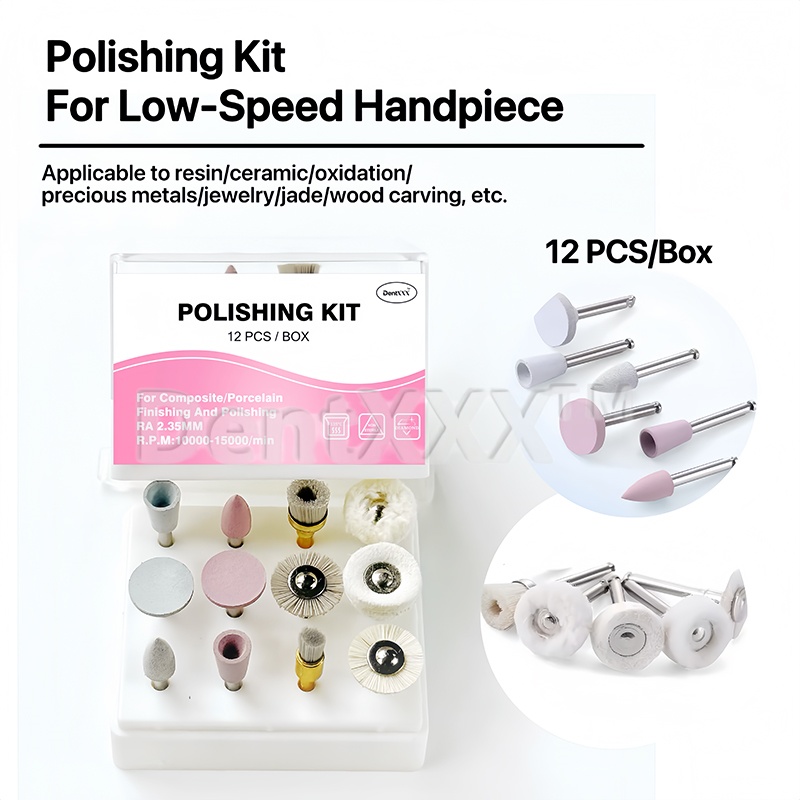 12Pcs Composite Polishing Ra K - Group Head Brush reseña y precio