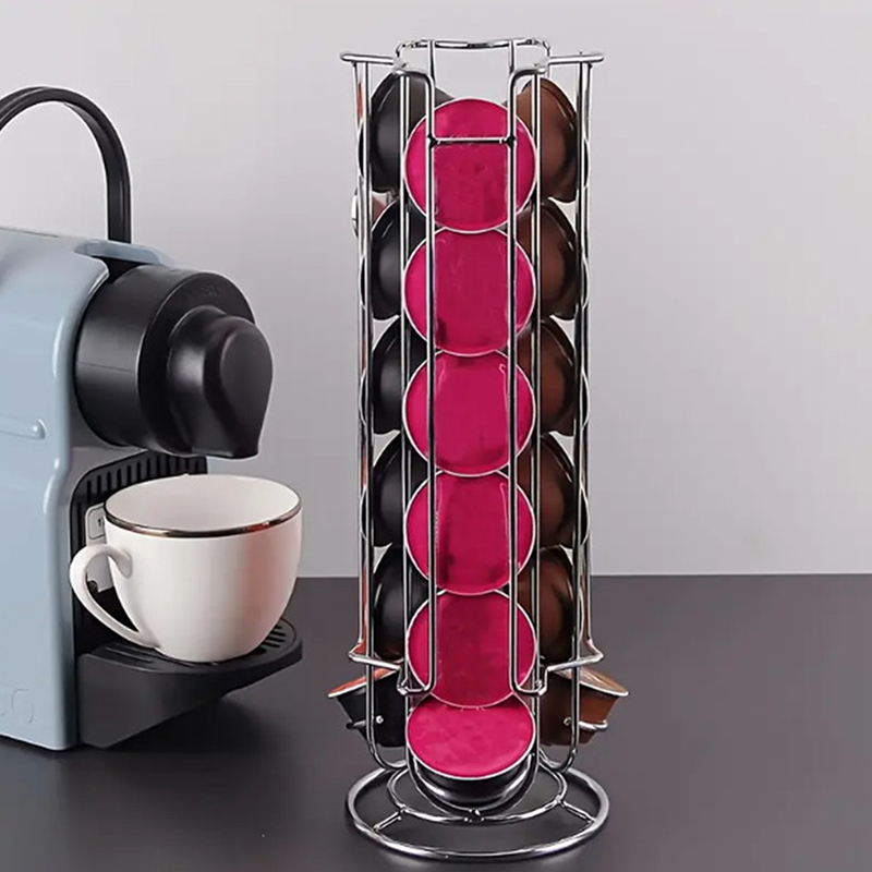 Coffee Capsule Display Rack Ro - Coffee Equipment Rack reseña y precio