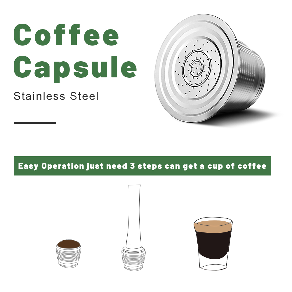 Nespresso Reusable Coffee Caps - Coffee Equipment Wholesale reseña y precio