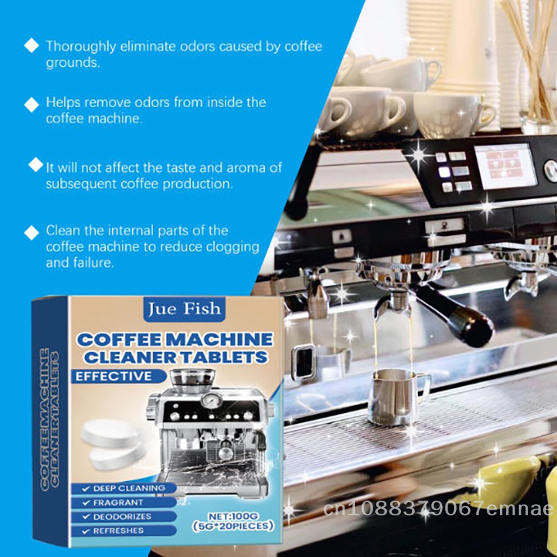 Espresso Machine Cleaning Tabl - Backflush Tablet Cleaner reseña y precio
