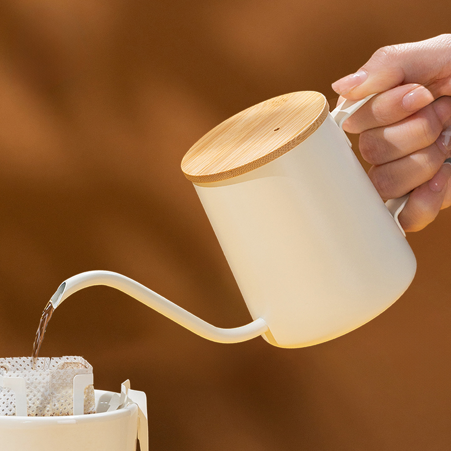 Long Spout Pour over Coffee Po - Coffee Equipment Brand reseña y precio