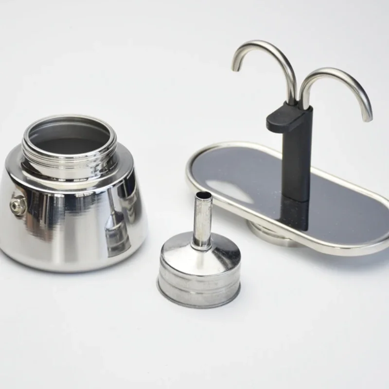 200ML Mini Moka Pot Double Tub - Coffee Equipment Wholesale reseña y precio