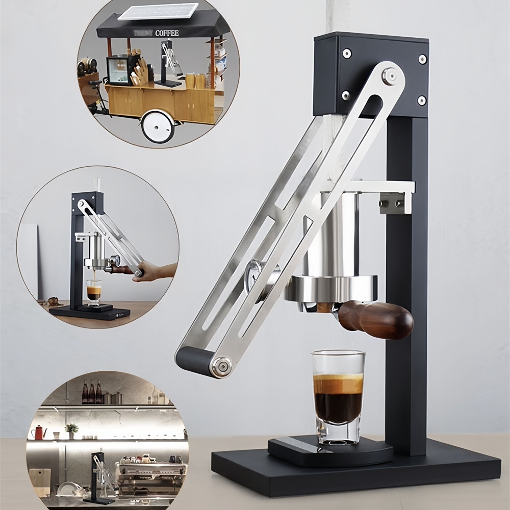 Espresso Coffee Press Manual C - Pressure Gauge Espresso reseña y precio