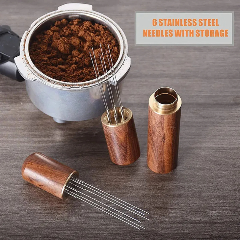 Needle Distributor Stainless S - Coffee Distribution Tool reseña y precio