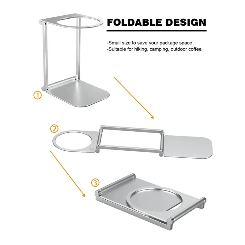1pc Foldable Coffee Drip Holde - Coffee Equipment Rack reseña y precio