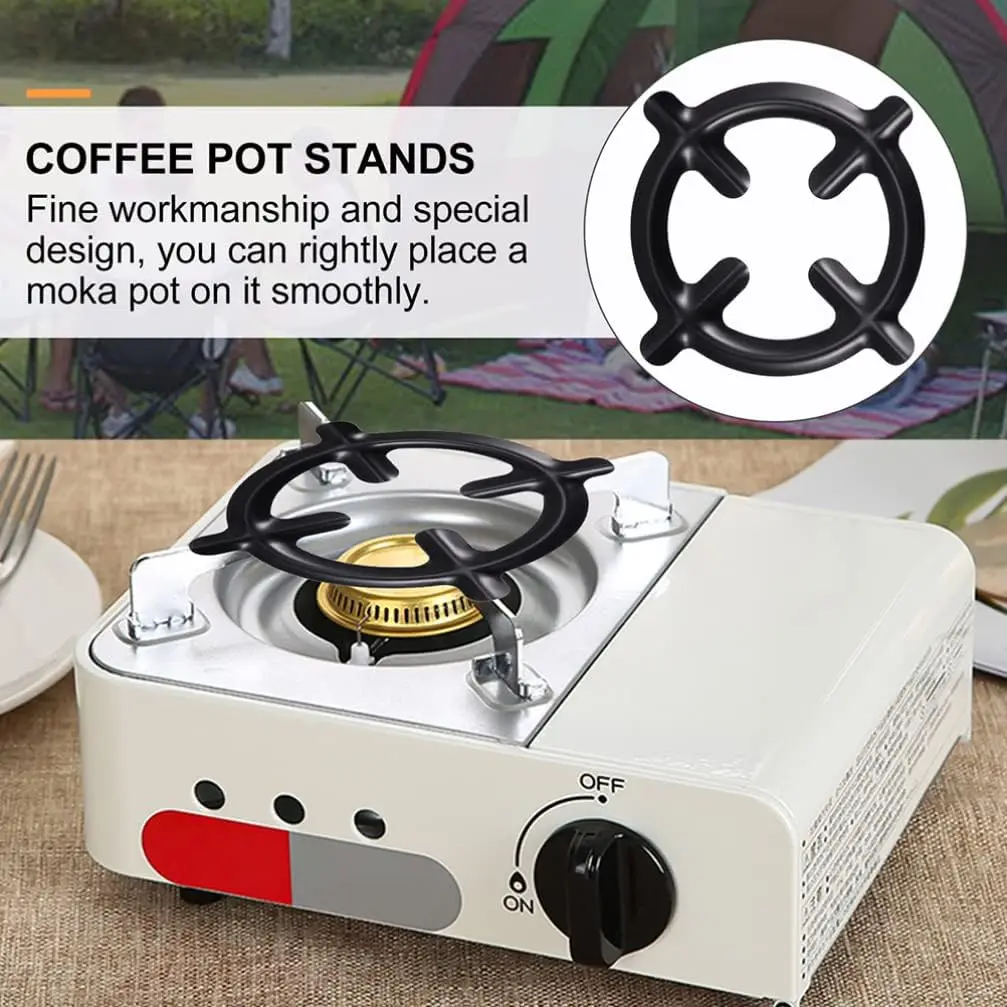 Mocha Coffee Pot Rings Coffee  - Coffee Equipment Rack reseña y precio