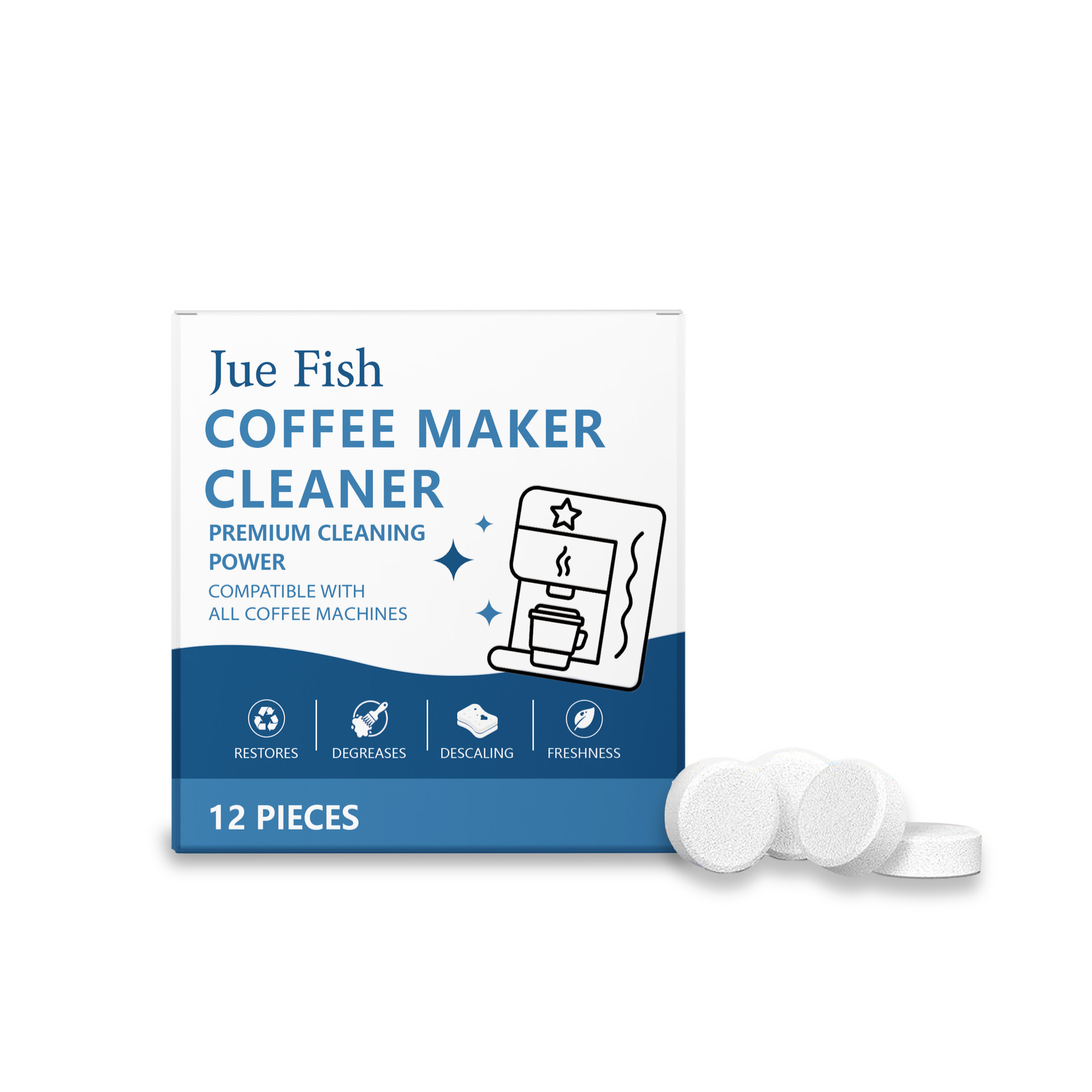 Coffee Machine Cleaning Tablet - Backflush Tablet Cleaner reseña y precio