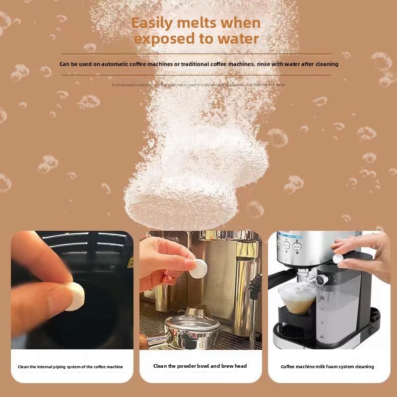 Espresso Machine Cleaning Tabl - Backflush Tablet Cleaner reseña y precio