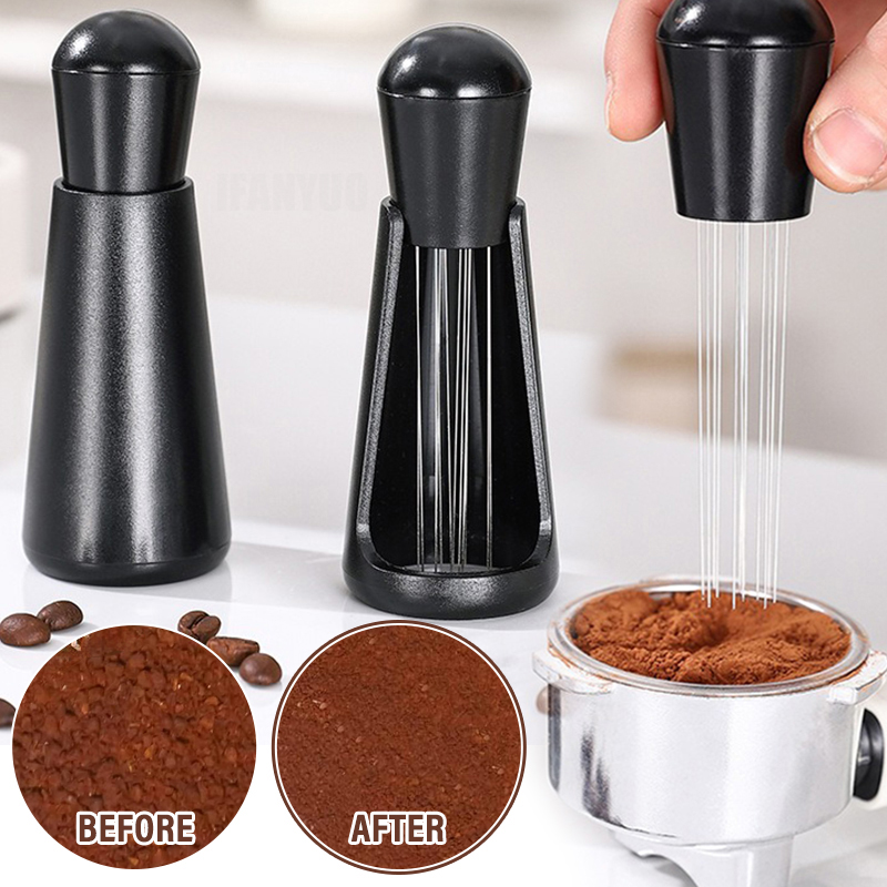 Stainless Steel Coffee Powder  - Coffee Distribution Tool reseña y precio
