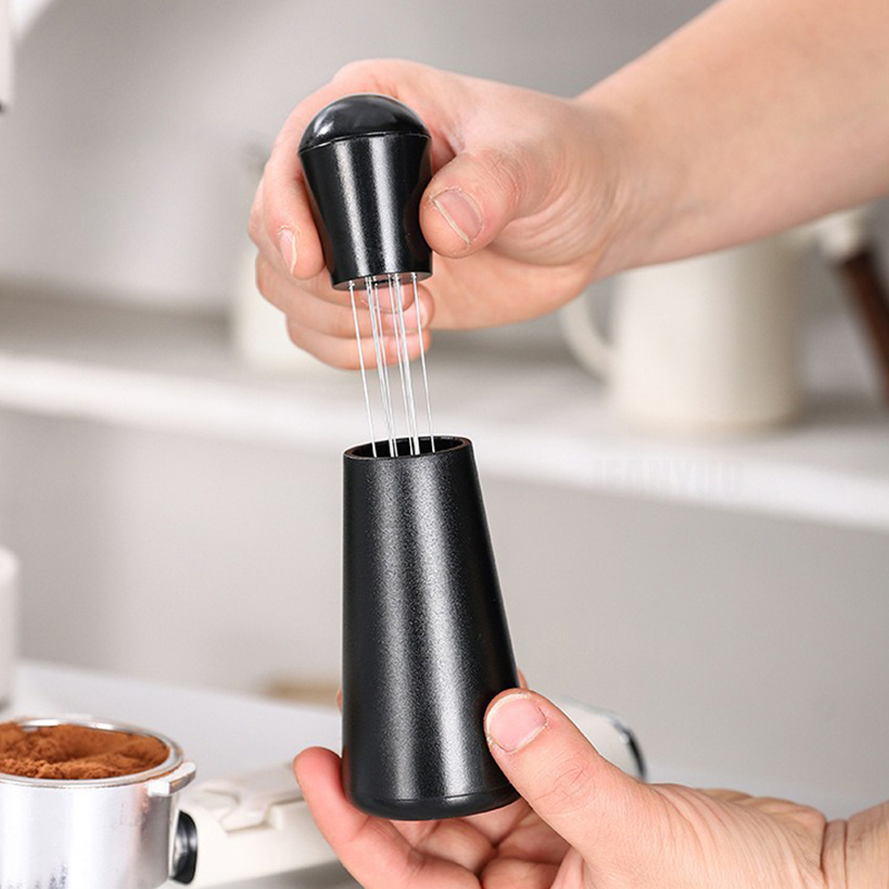 Stainless Steel Coffee Powder  - Coffee Distribution Tool reseña y precio