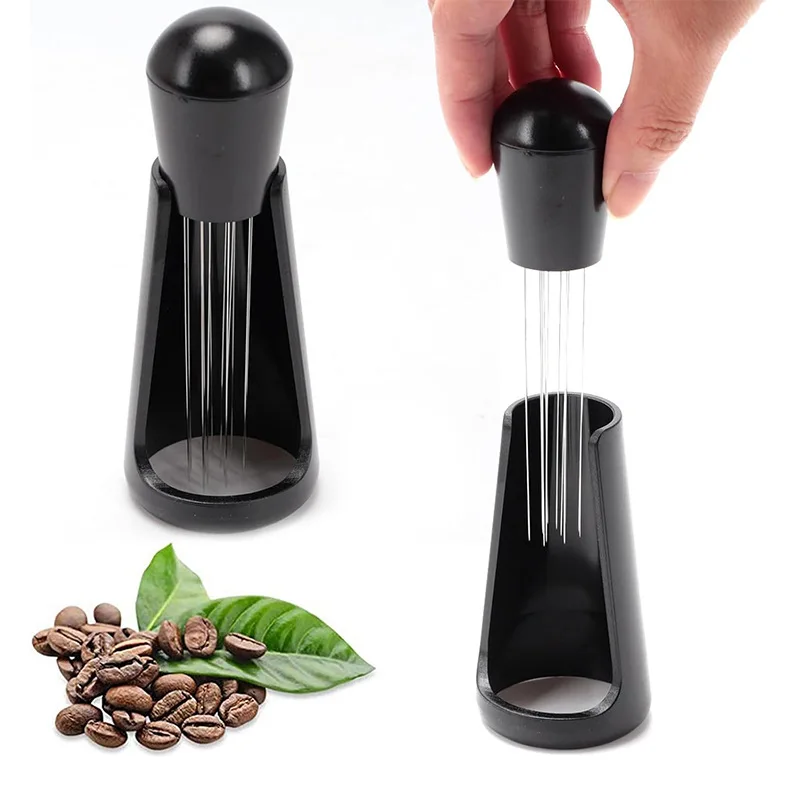 Stainless Steel Coffee Powder  - Coffee Distribution Tool reseña y precio