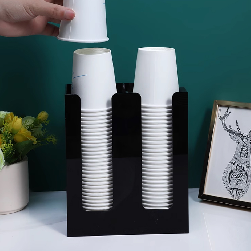 Acrylic Storage Cup Holder Dis - Coffee Equipment Rack reseña y precio