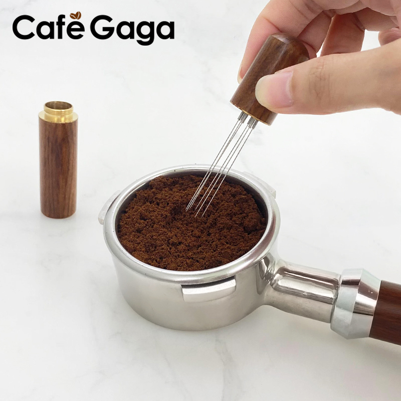 Espresso Needles Distributor W - Coffee Distribution Tool reseña y precio