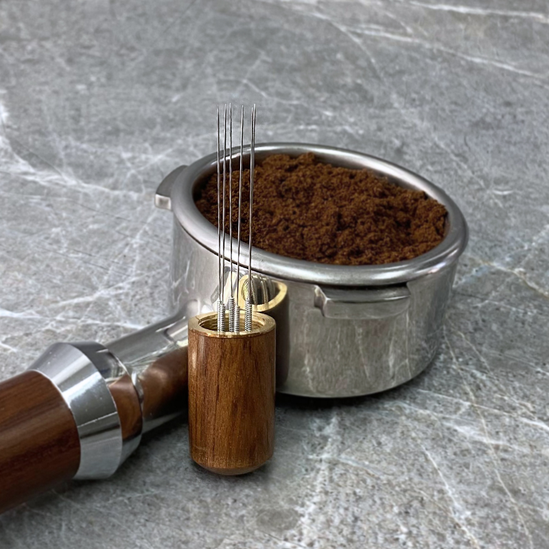 Espresso Needles Distributor W - Coffee Distribution Tool reseña y precio