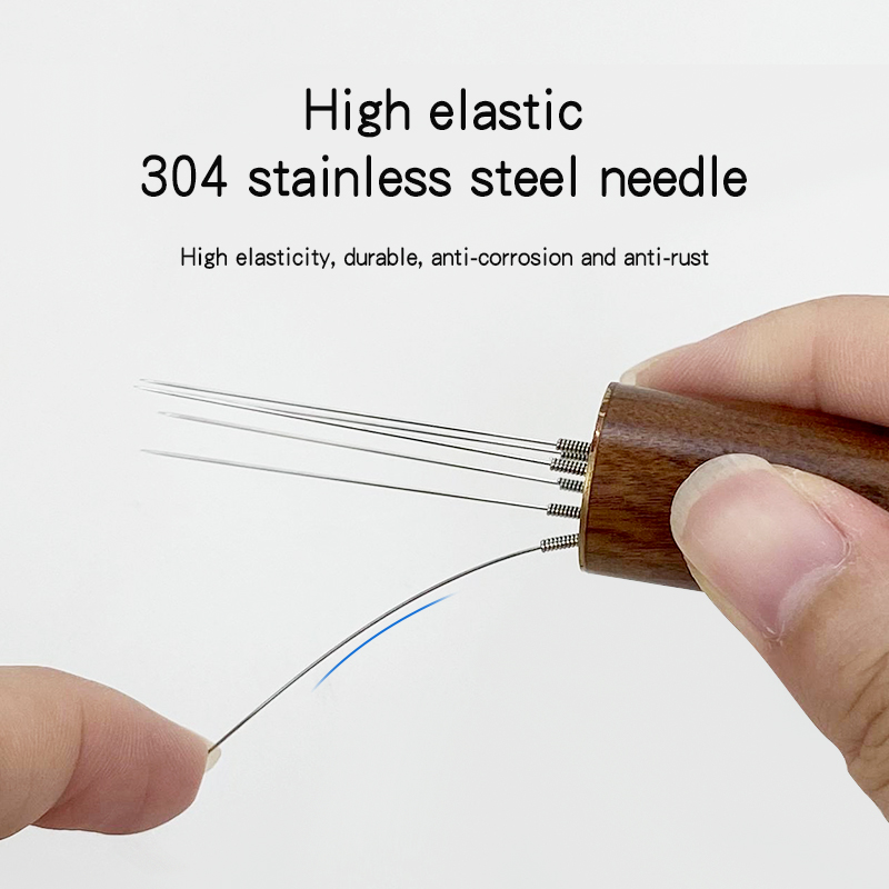 Espresso Needles Distributor W - Coffee Distribution Tool reseña y precio