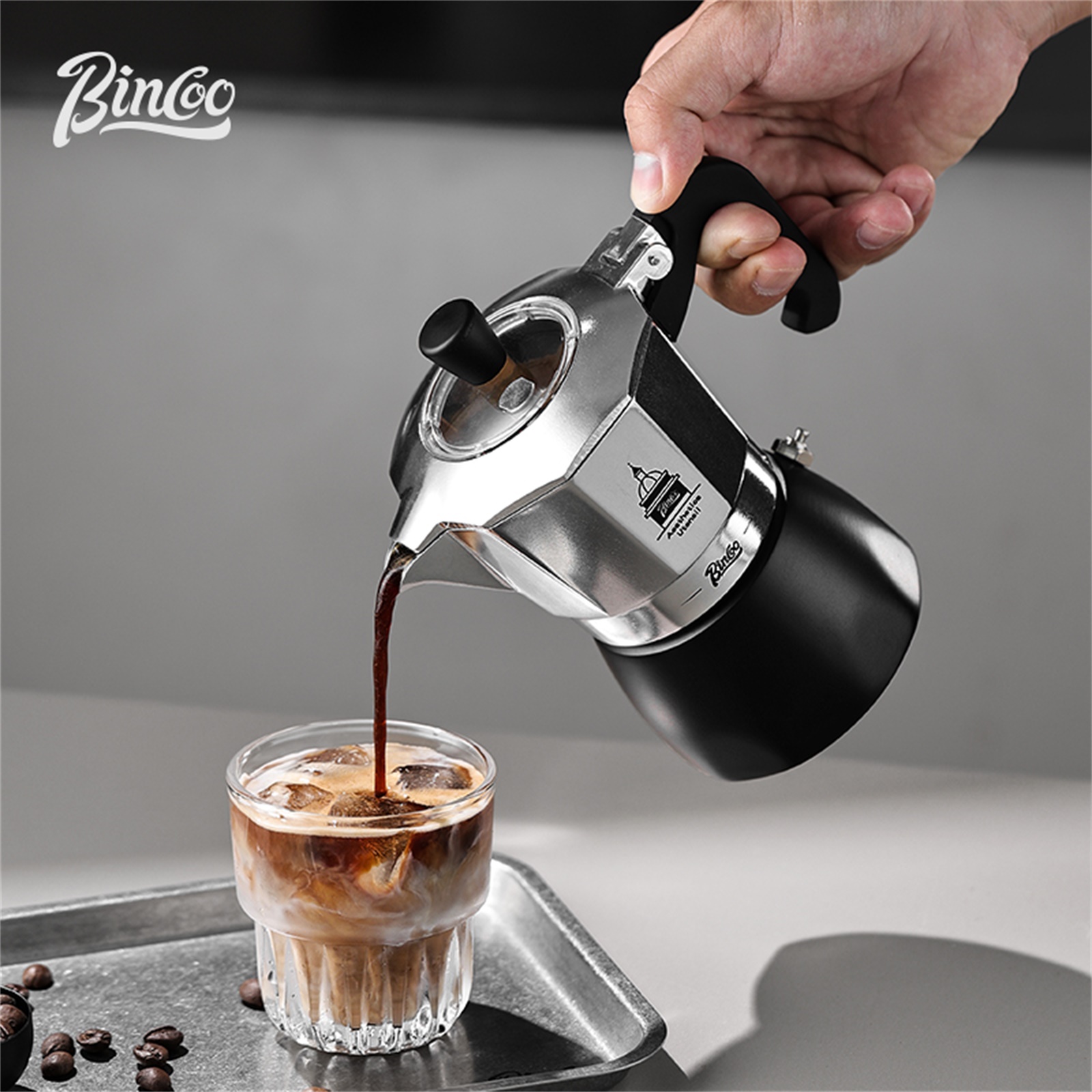 BINCOO Double Valve Moka Pot，E - Coffee Equipment Wholesale reseña y precio