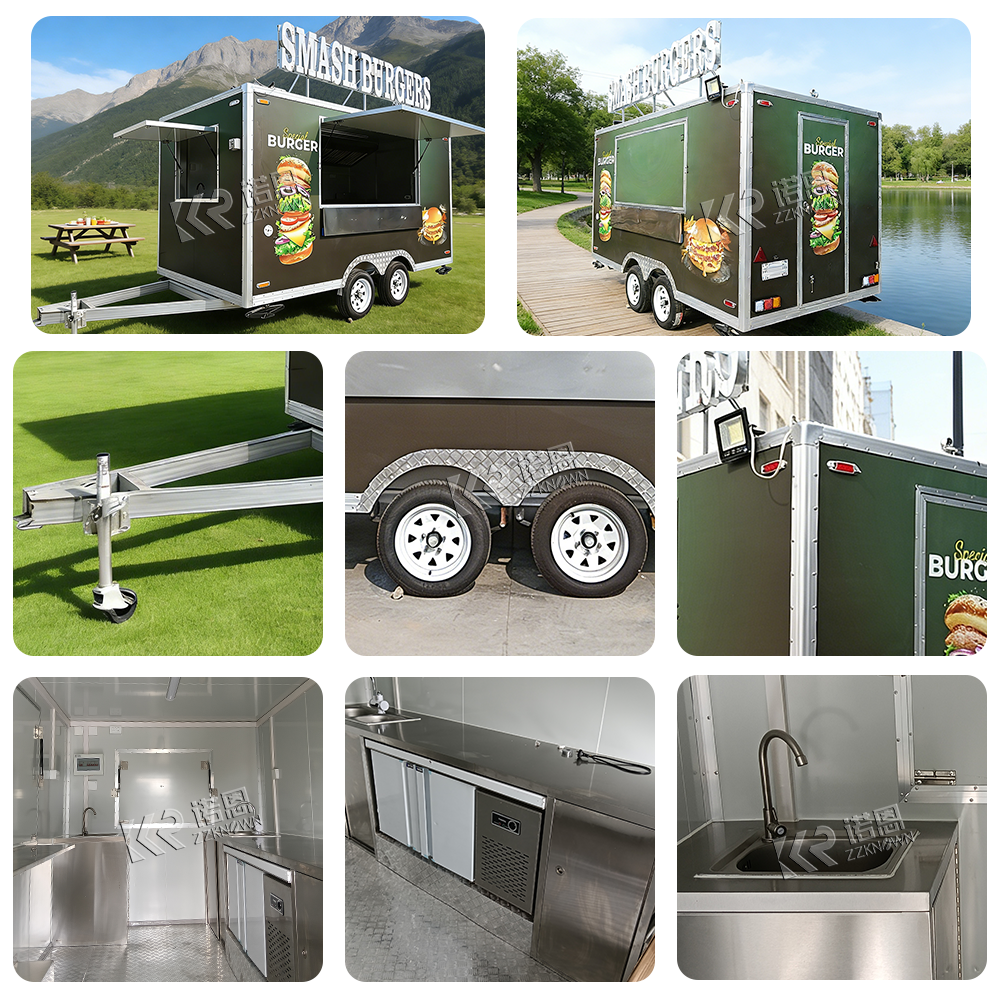 Coffee Trailer ISO Approved Co - Coffee Equipment For Cafe reseña y precio