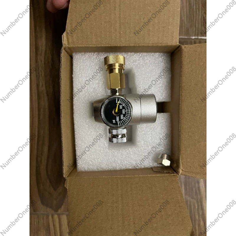 Pneumatic Coffee Machine CO2 P - Pressure Gauge Espresso reseña y precio