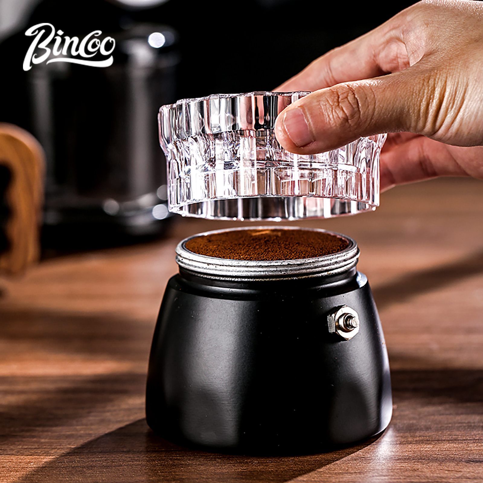 Bincoo Professional Moka Pot D - Dosing Funnel Ring reseña y precio