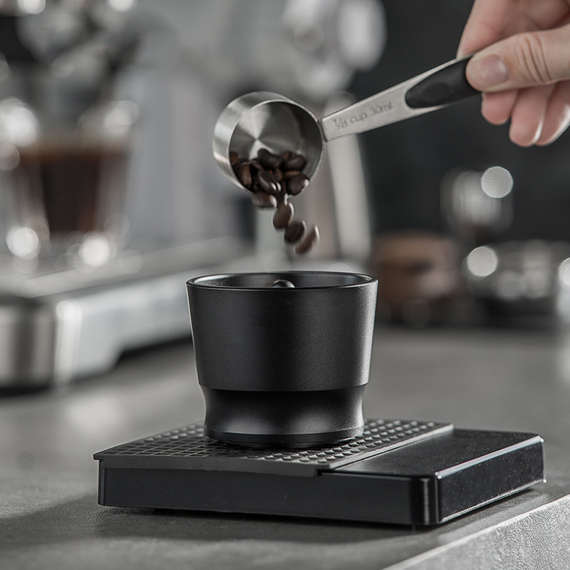 51/58mm Coffee Dosing Cup Alum - Dosing Funnel Ring reseña y precio