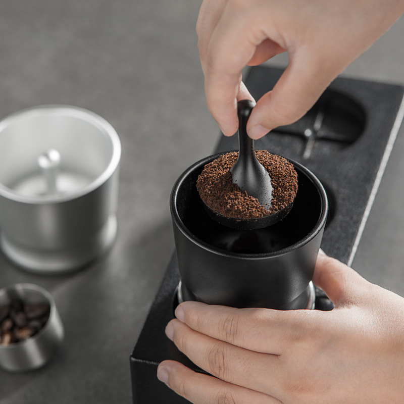 51/58mm Coffee Dosing Cup Alum - Dosing Funnel Ring reseña y precio