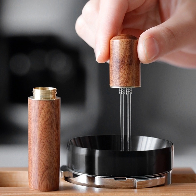 Stainless Steel Coffee Powder  - Coffee Distribution Tool reseña y precio