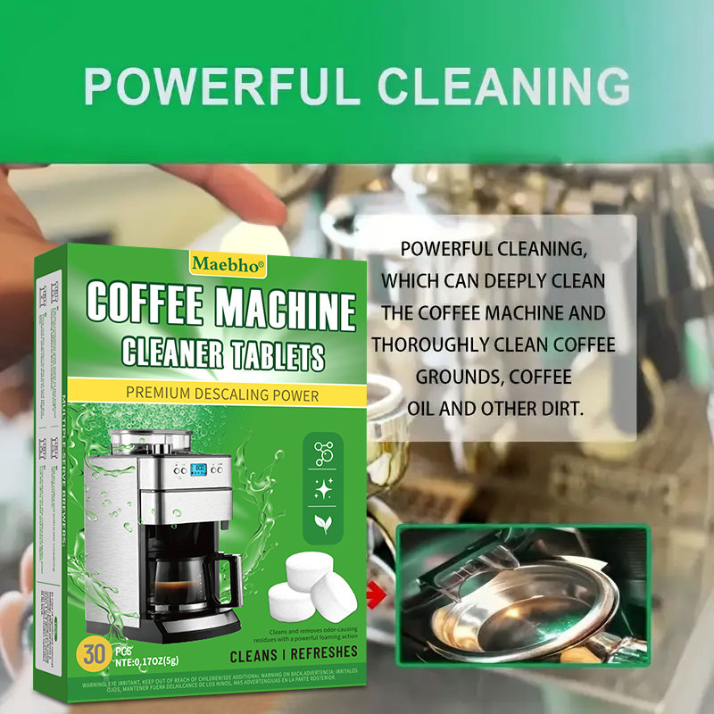 30Pcs Coffee Machine Cleaning  - Backflush Tablet Cleaner reseña y precio