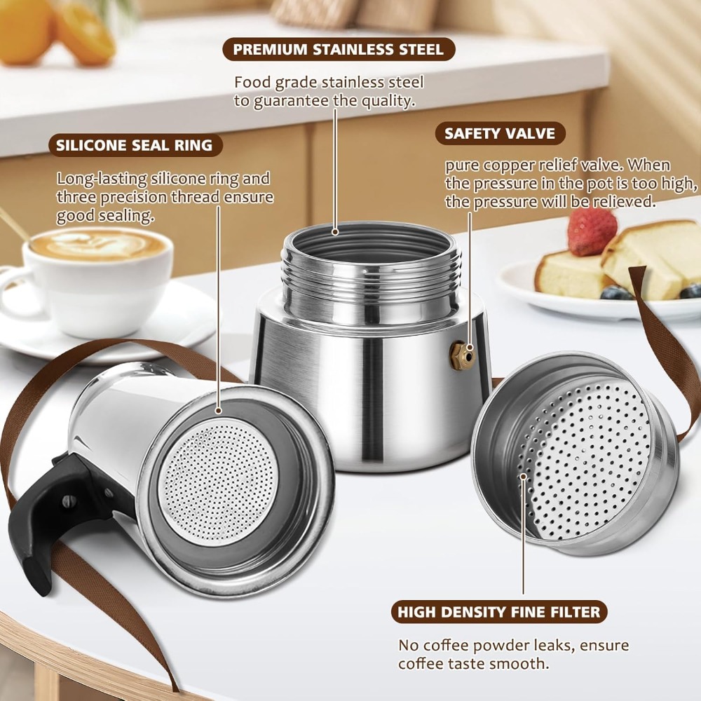 Portable Coffee Pot Stainless  - Coffee Equipment Wholesale reseña y precio