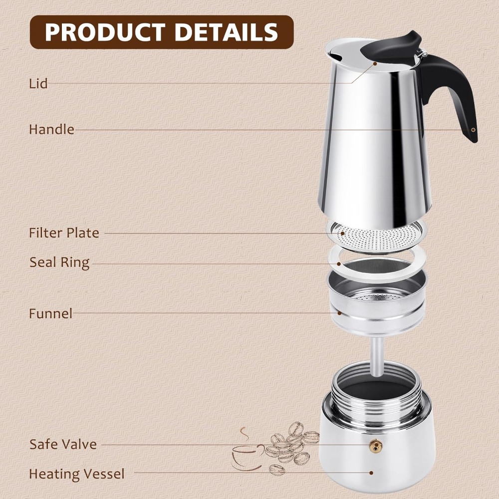 Portable Coffee Pot Stainless  - Coffee Equipment Wholesale reseña y precio