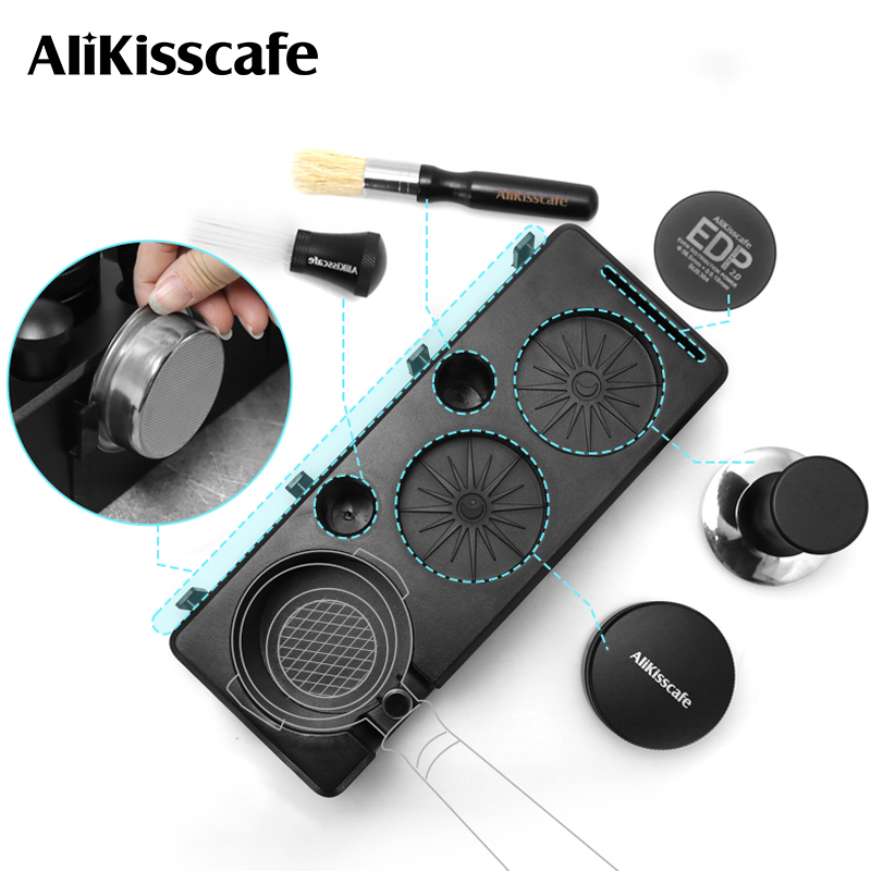 AliKisscafe Coffee Tamping Sta - Coffee Equipment Rack reseña y precio