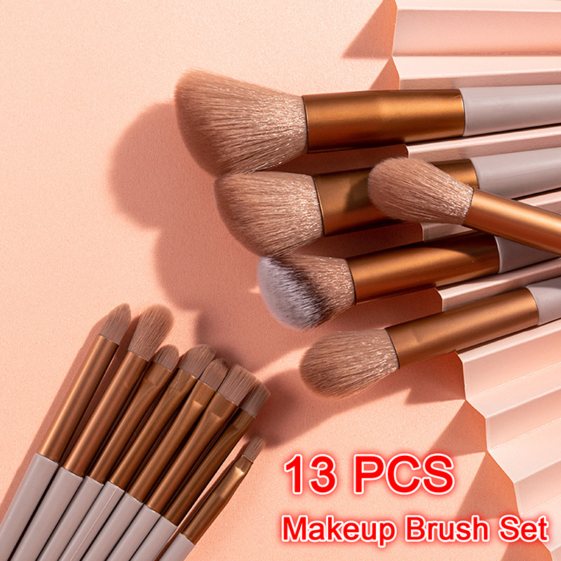 13Pcs Professional Beauty Powd - Group Head Brush reseña y precio