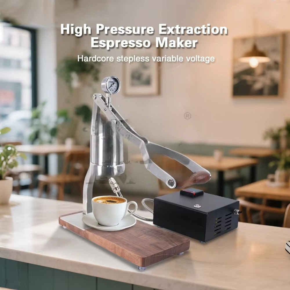 Manual Hand Press Coffee Maker - Coffee Equipment For Cafe reseña y precio
