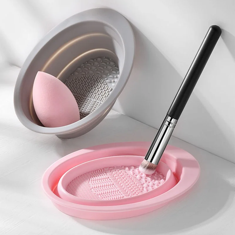 Foldable Silicone Makeup Brush - Group Head Brush reseña y precio