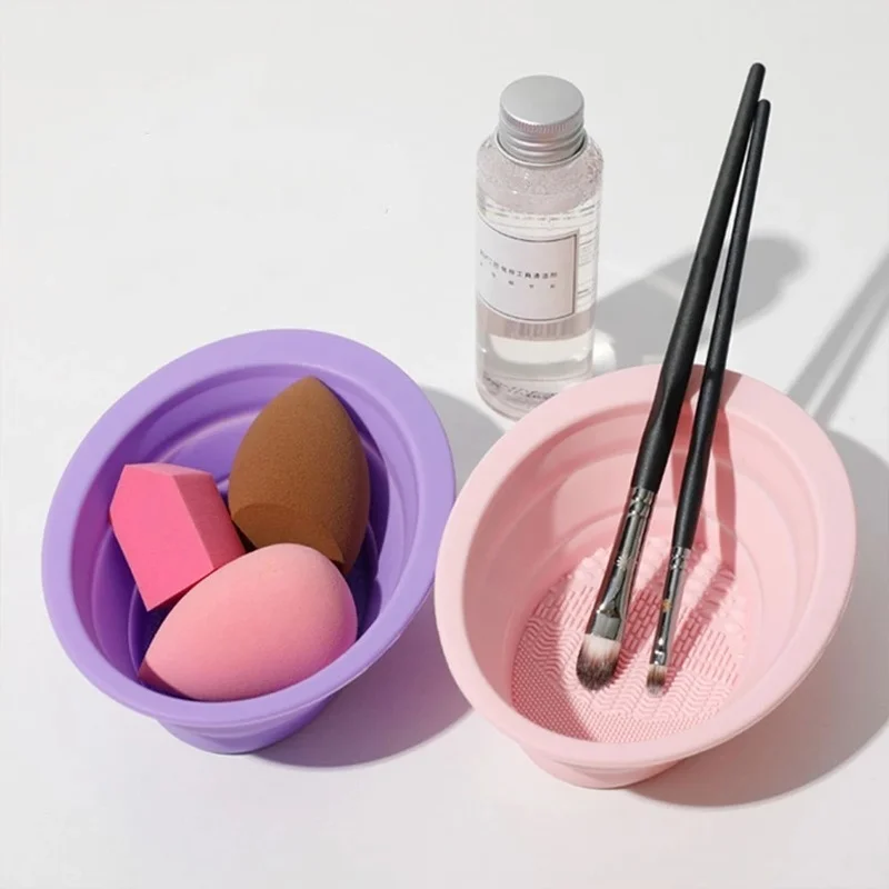 Foldable Silicone Makeup Brush - Group Head Brush reseña y precio