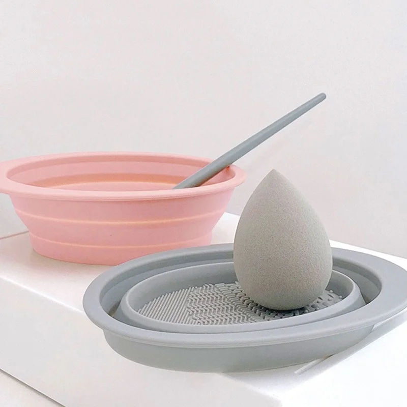 Foldable Silicone Makeup Brush - Group Head Brush reseña y precio