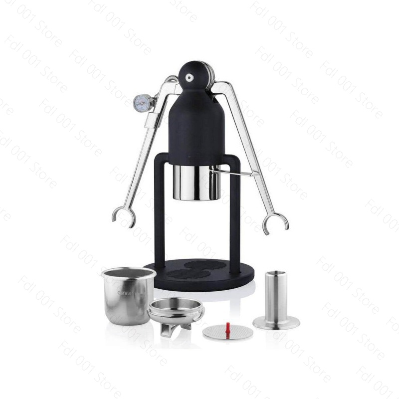 Hand Press Coffee Robot Unplug - Pressure Gauge Espresso reseña y precio
