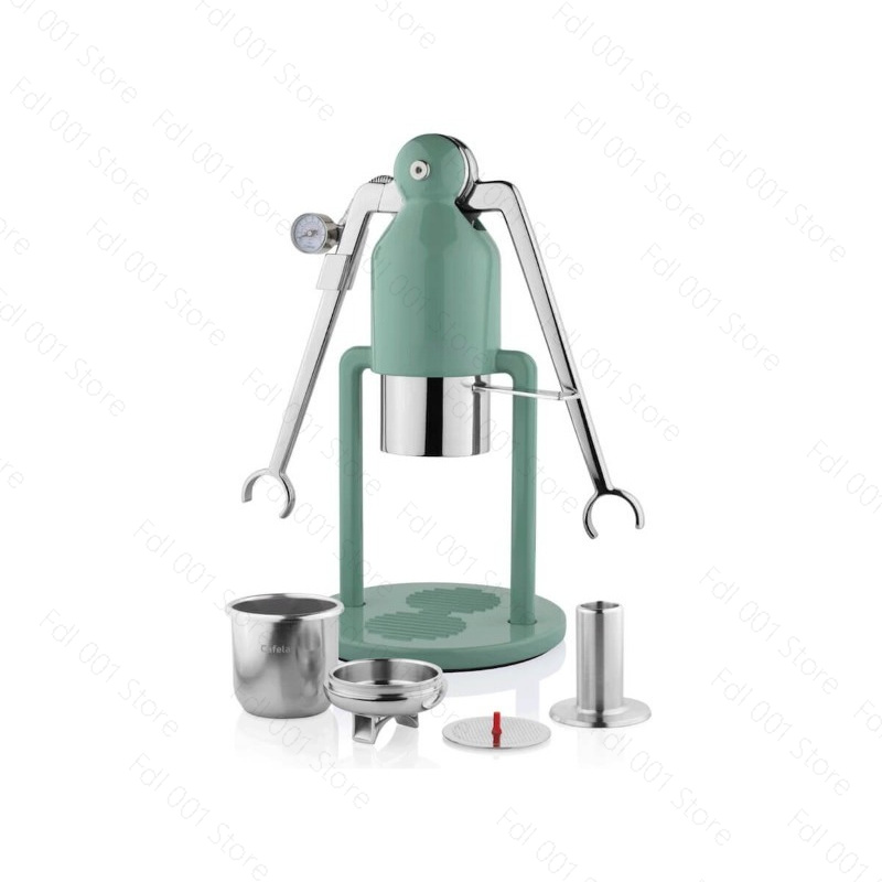 Hand Press Coffee Robot Unplug - Pressure Gauge Espresso reseña y precio