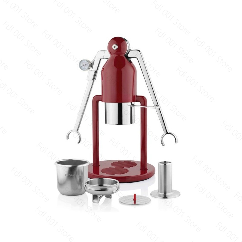 Hand Press Coffee Robot Unplug - Pressure Gauge Espresso reseña y precio